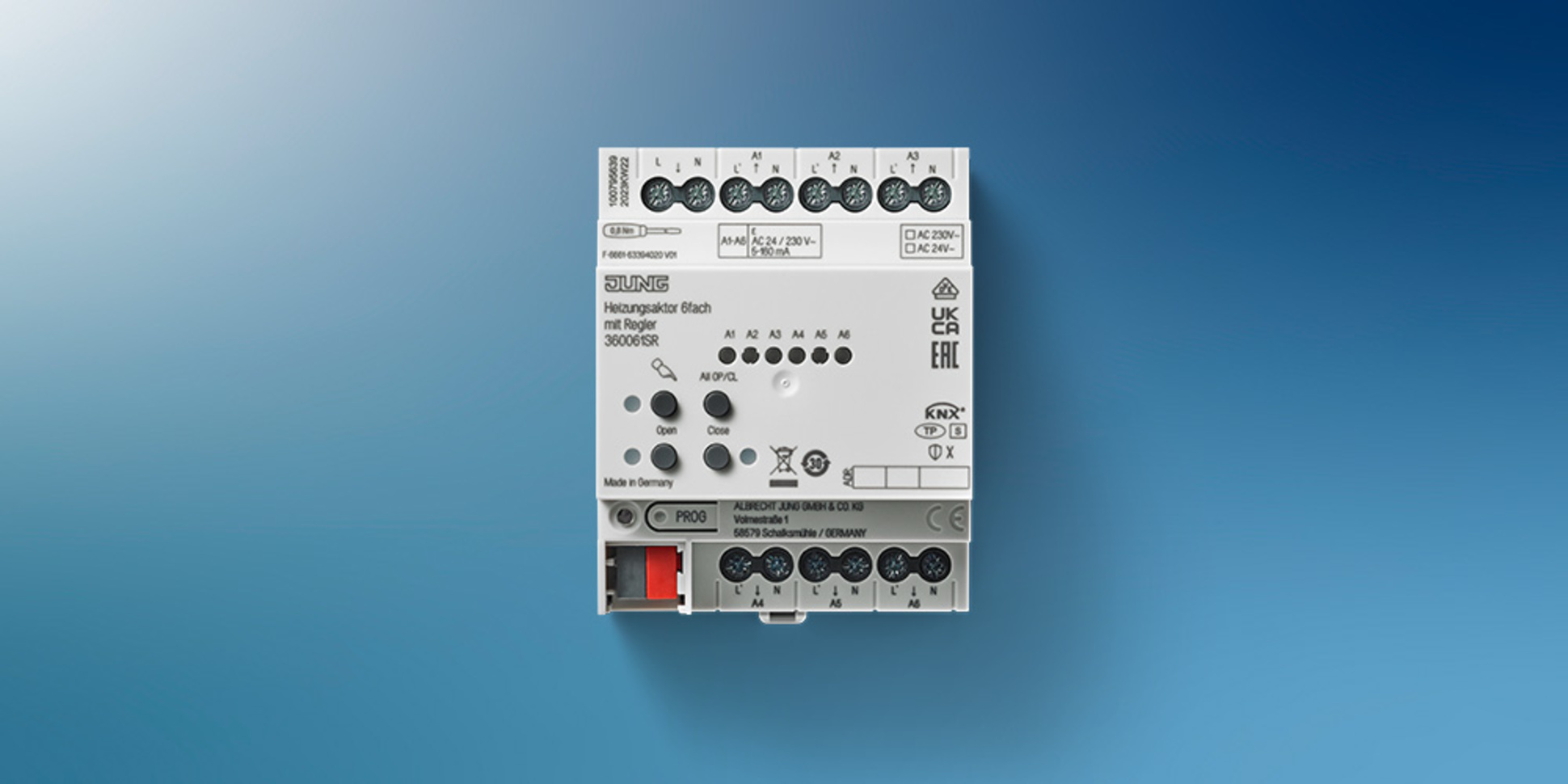 KNX Heizungsaktor 6-fach bei EHS Sperenberg in Zossen/OT Dabendorf
