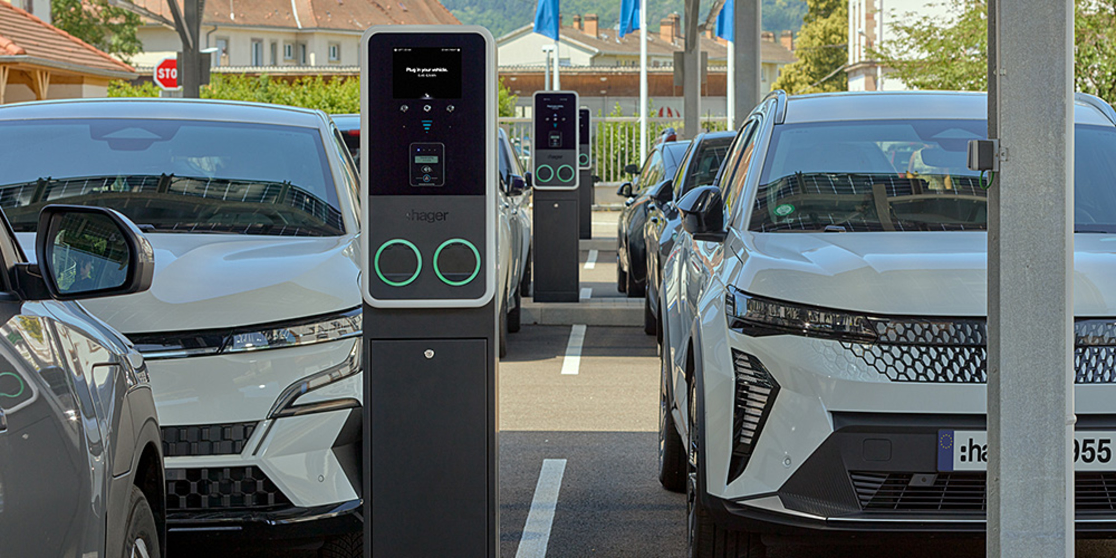 E-Mobilität öffentlicher Bereich bei EHS Sperenberg in Zossen/OT Dabendorf