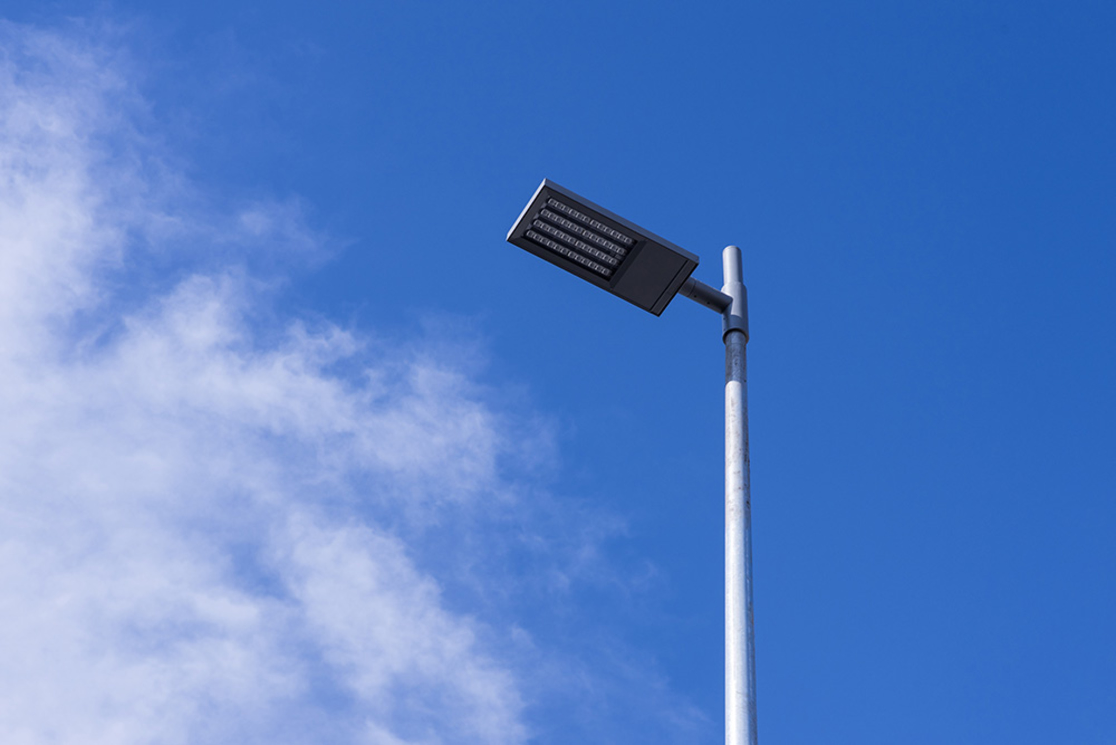 LED-Straßen&shy;beleuchtung bei EHS Sperenberg in Zossen/OT Dabendorf